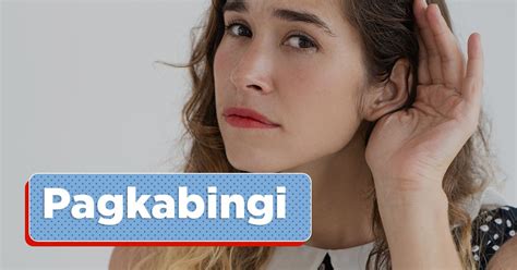 Pagkabingi .